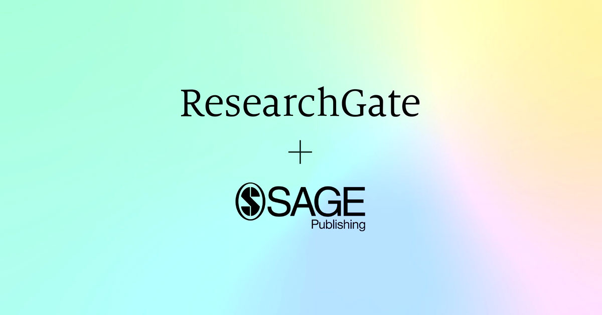 ResearchGate and Sage Strengthen Collaboration to Expand Open-Access Publishing